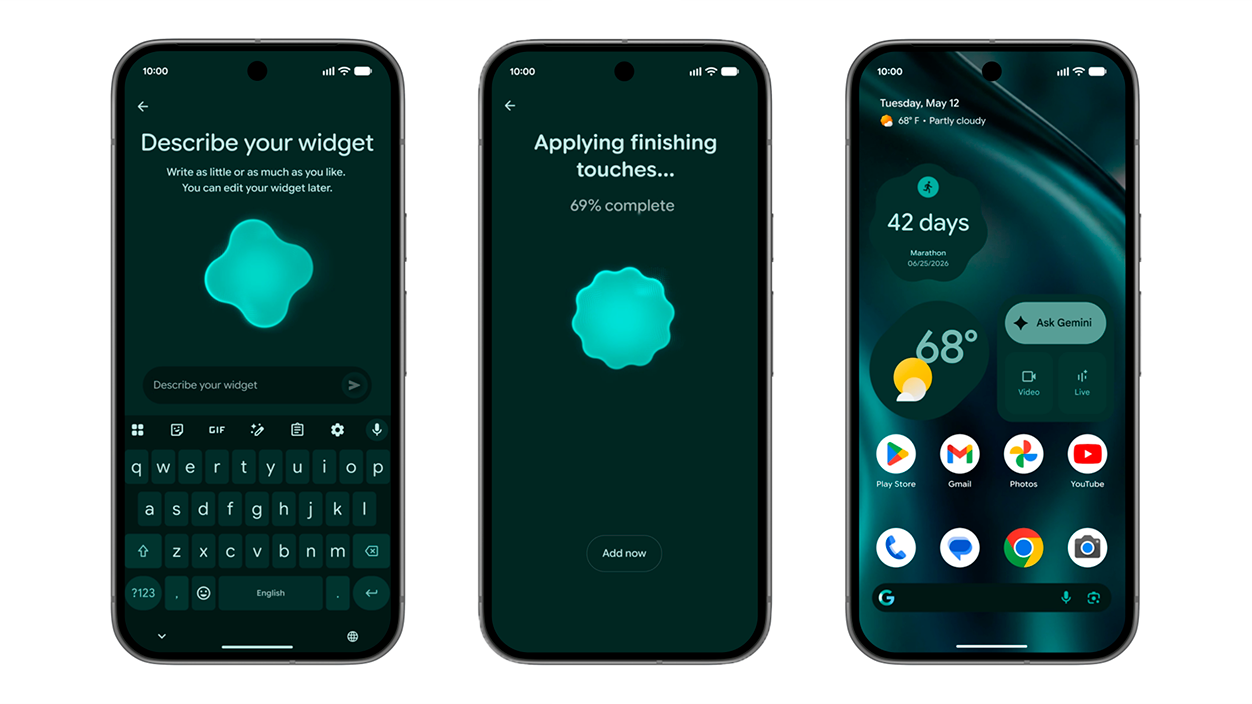 Crear Widgets con Google Intelligence