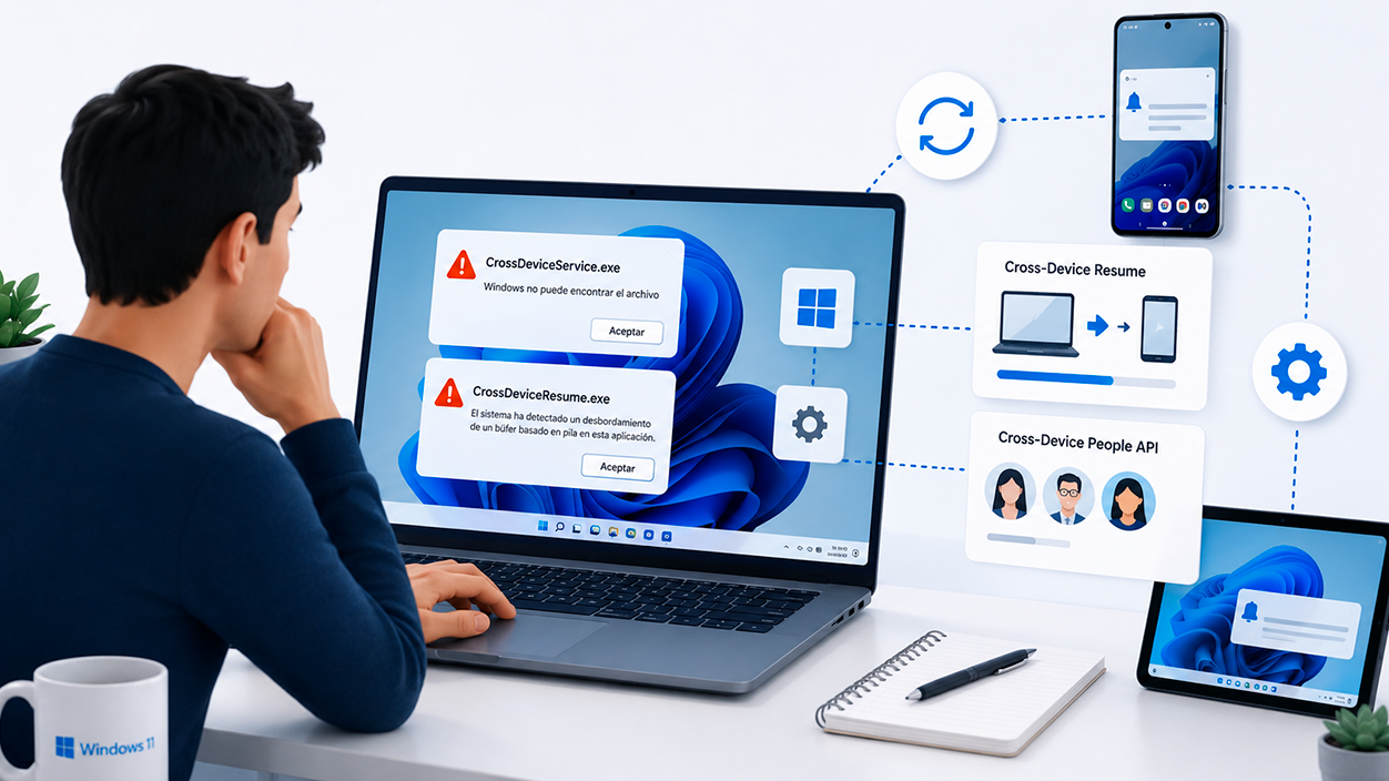 CrossDeviceService.exe in Windows 11: Errors and Solutions