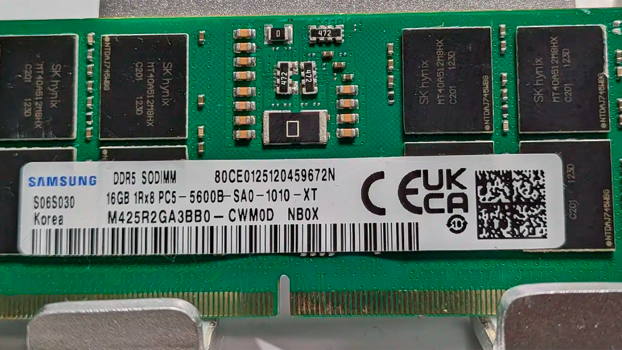 DDR5 16GB falsa