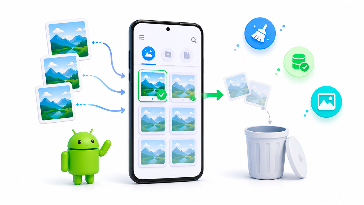 Eliminar fotos duplicadas en Android