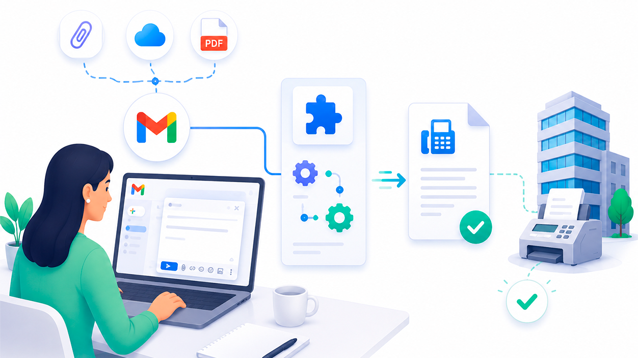 Enviar fax gratis desde el móvil usando Gmail