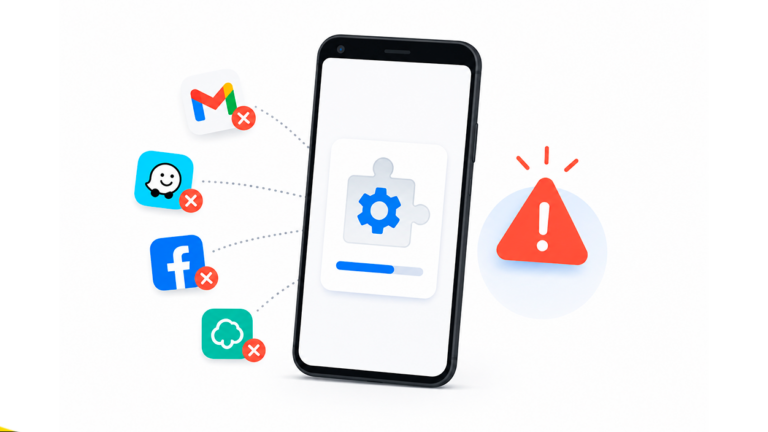 Errores de Android System WebView