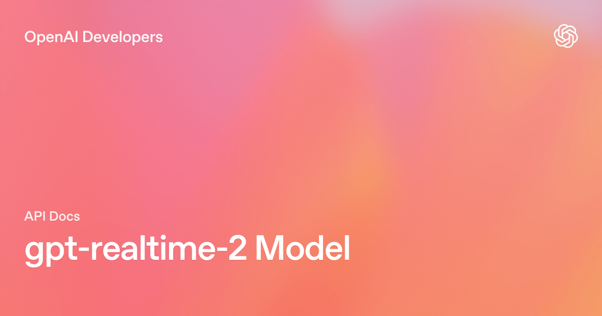 GPT-Realtime-2-model