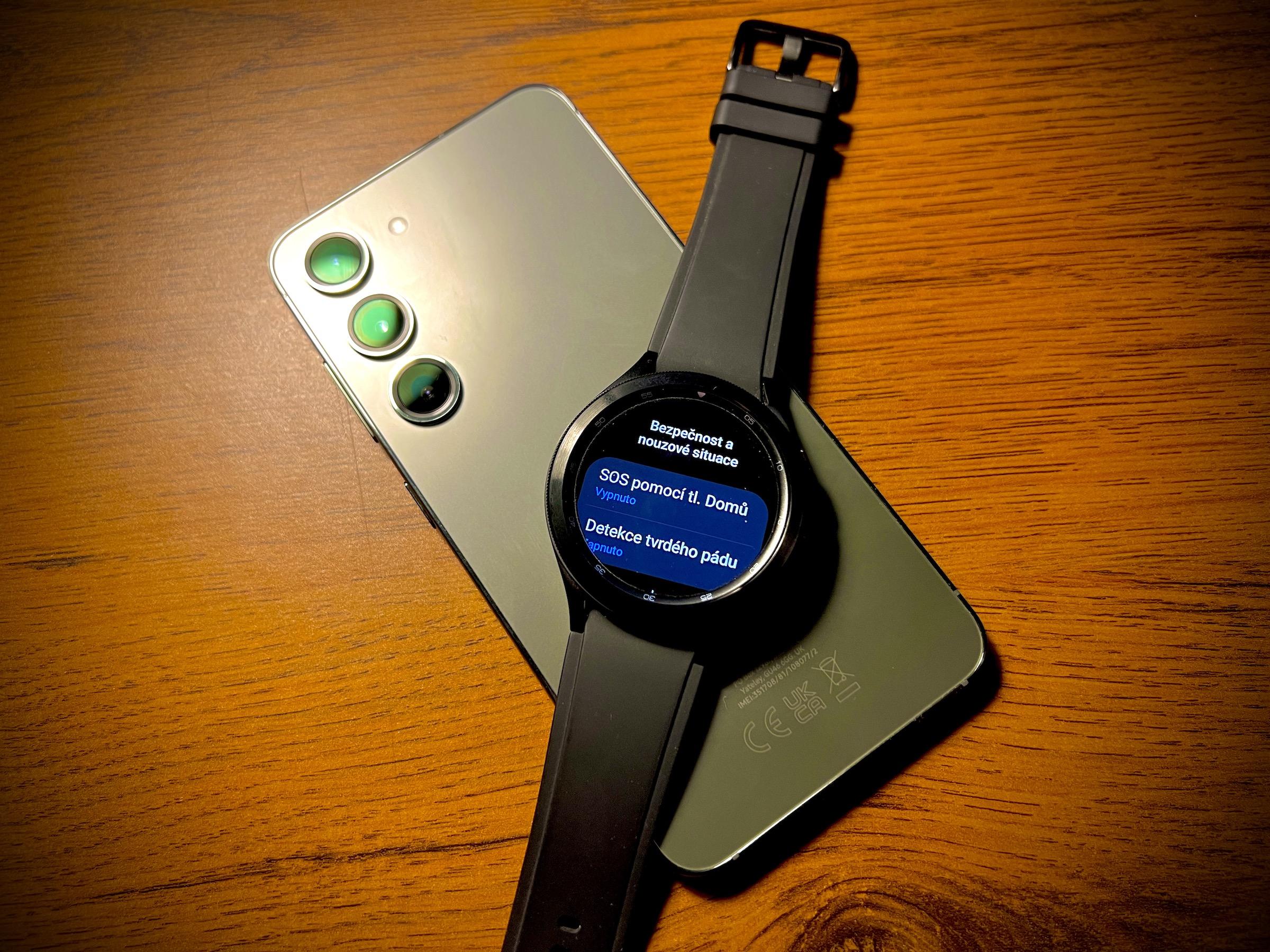 Galaxy Watch detección de caídas