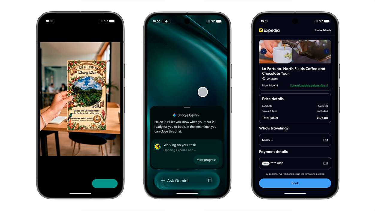Gemini Intelligence Automatizaciones en Android