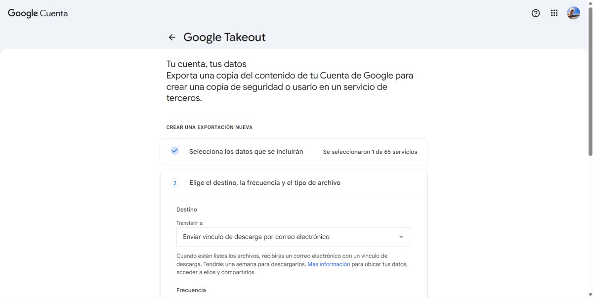 Google Takeout