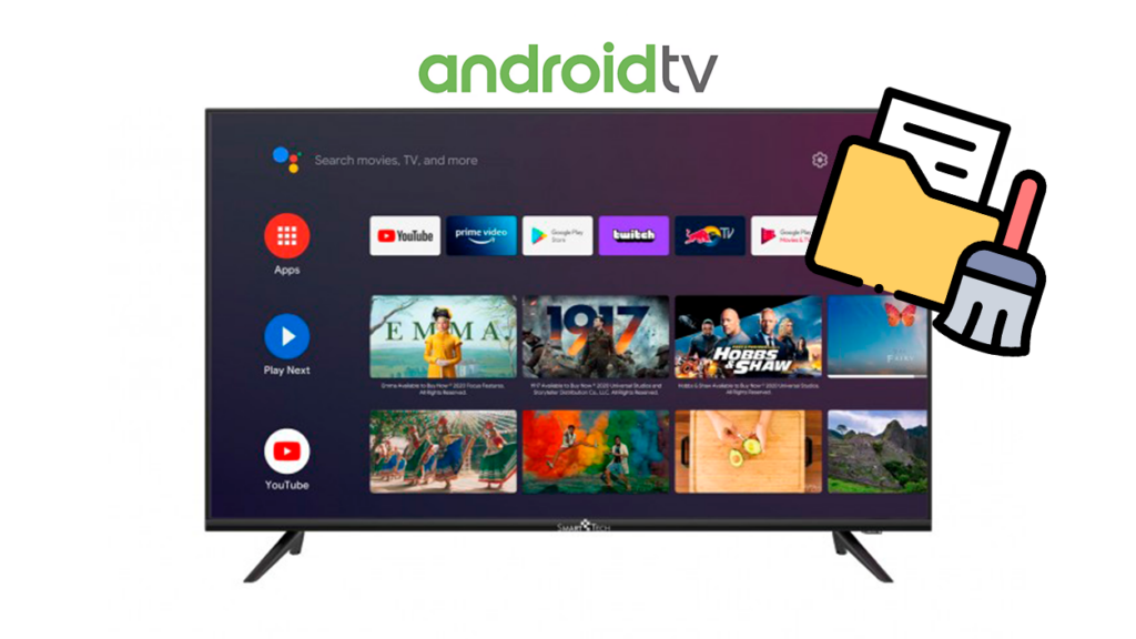 Limpiar espacio en Android TV
