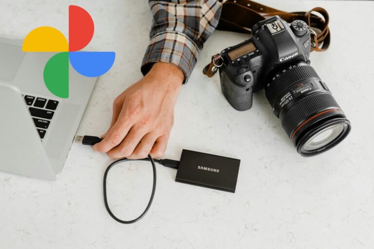 Pasar tus fotos de Google Fotos a un disco duro externo