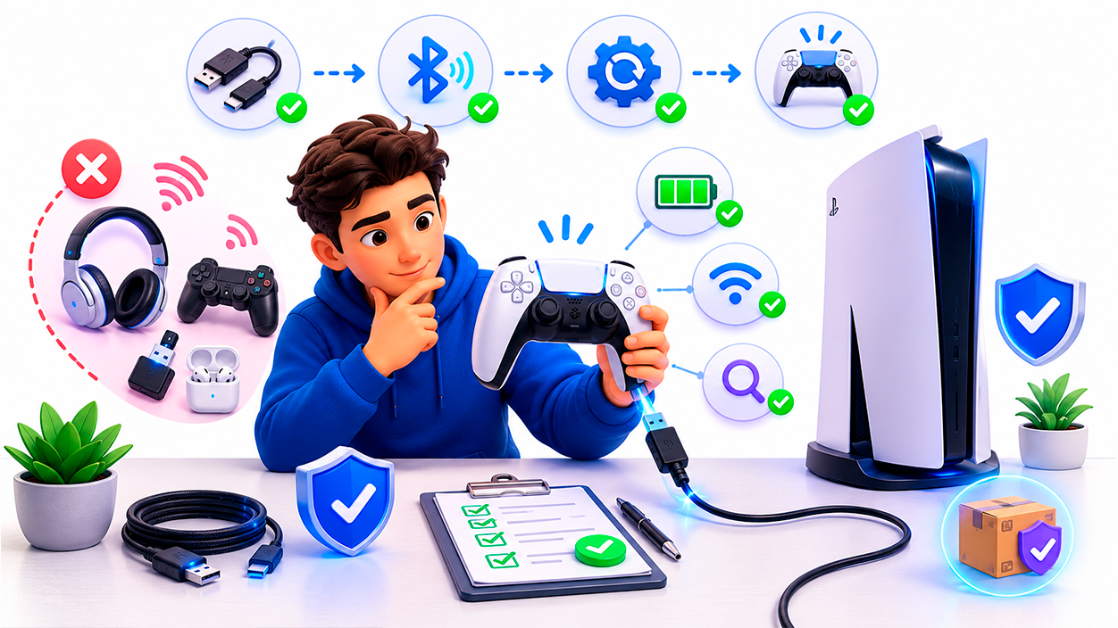 Pasos para comprobar que todo está bien en tu DualSense