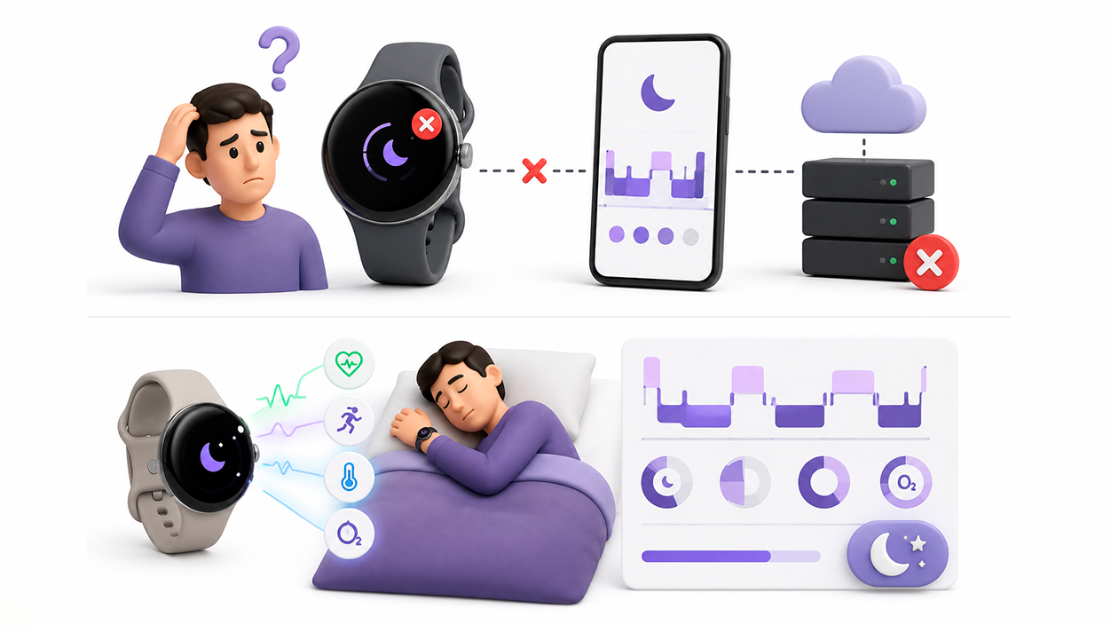 Por qué el Pixel Watch puede dejar de registrar el sueño