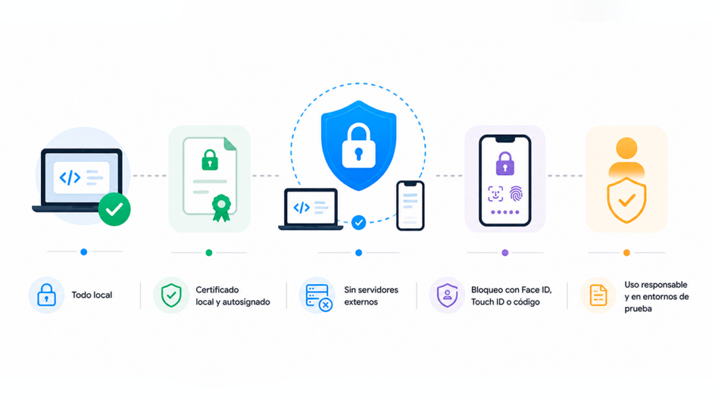 Privacidad y seguridad de los datos capturados