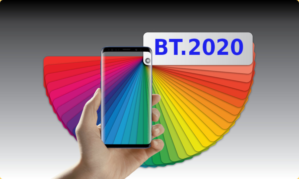 Qué es BT.2020 en pantallas de móviles