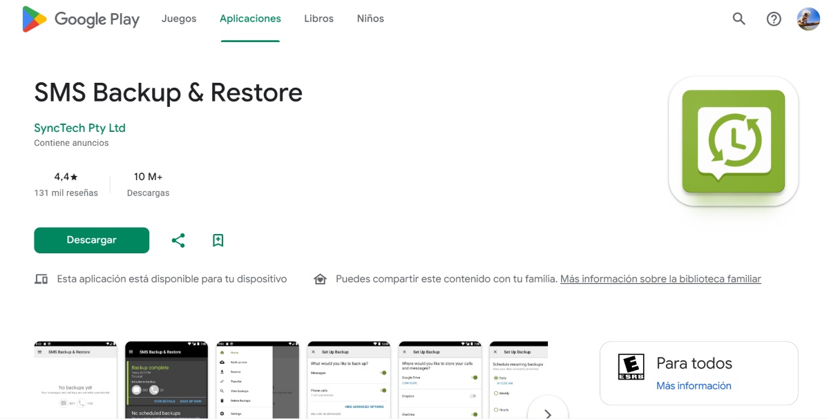 SMS Backup Restore