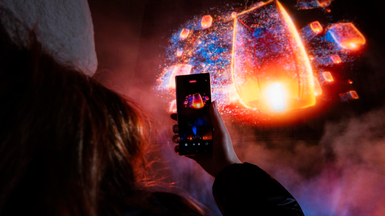 Samsung hologramas en directo