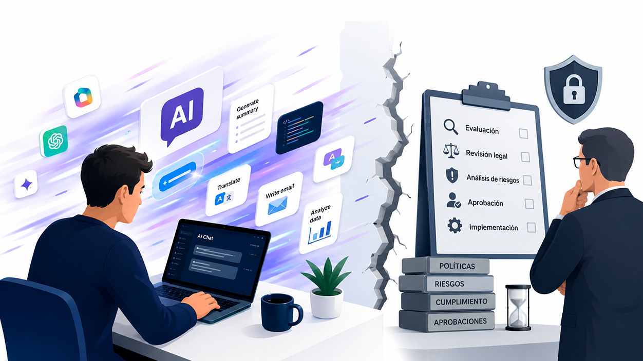 Shadow AI crece más rápido que los controles