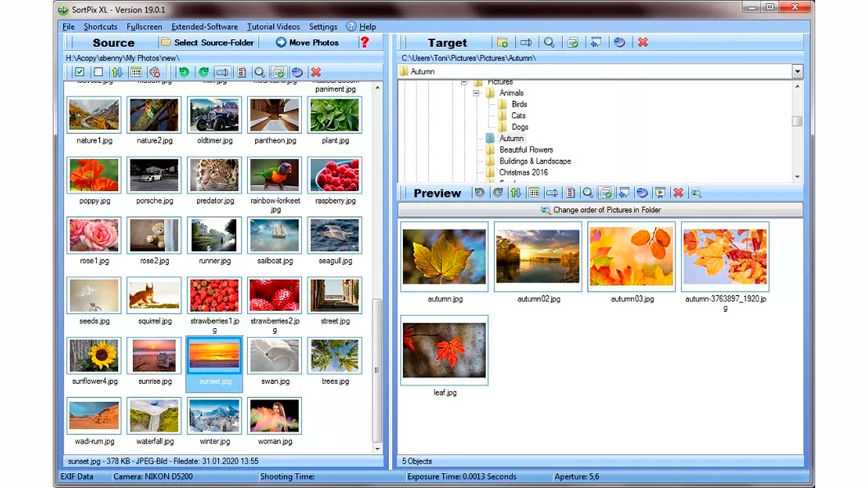 SortPix XL