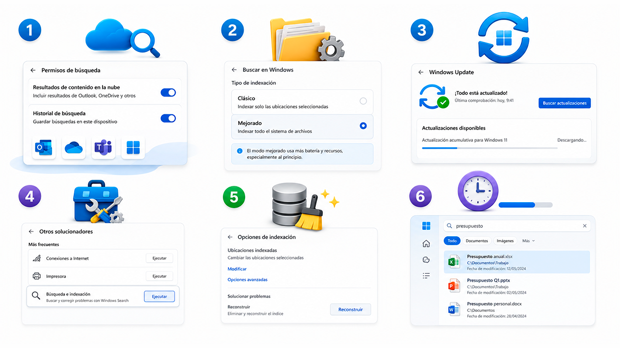 Trucos para exprimir la búsqueda nativa de Windows 11