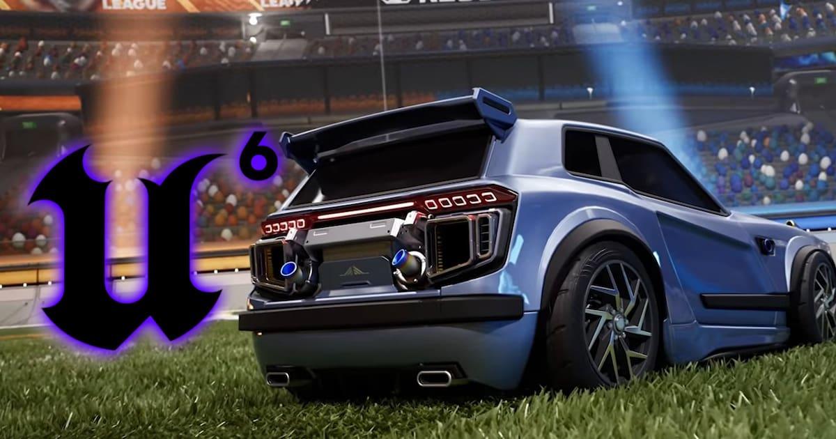 presentacion Unreal Engine 6 con Rocket League