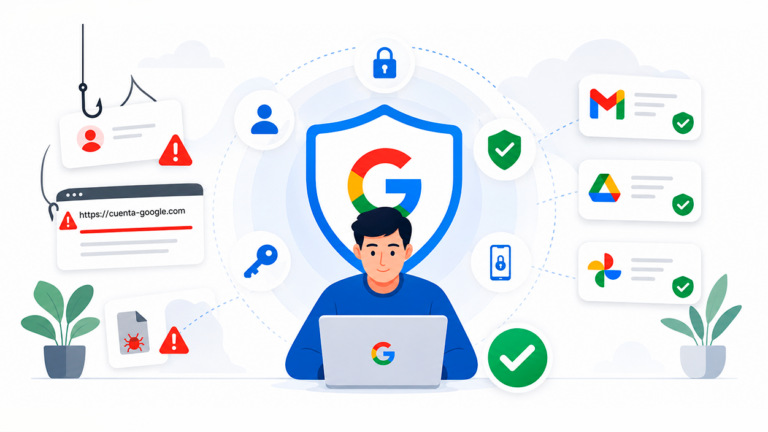 activar la protección contra suplantación en Google