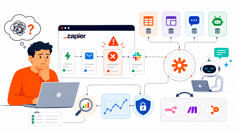 automatización falla en Zapier