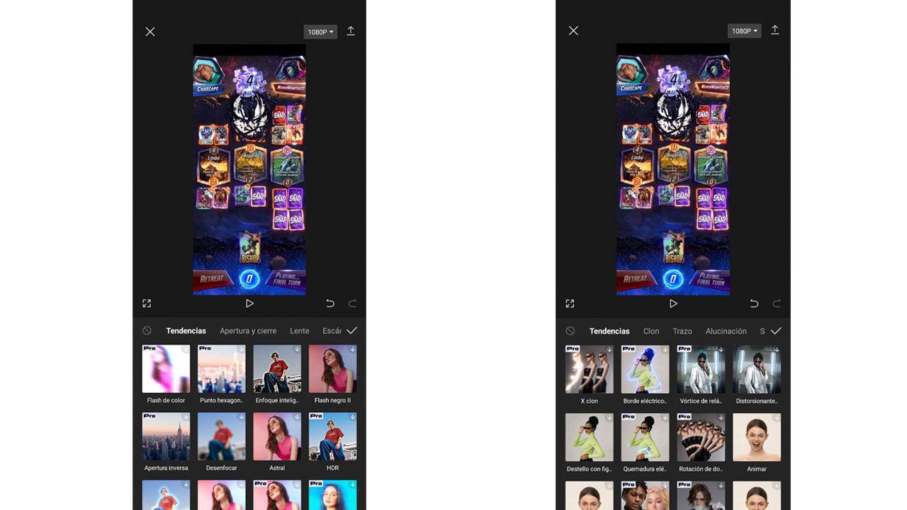 editar vídeos dentro de TikTok sin usar apps