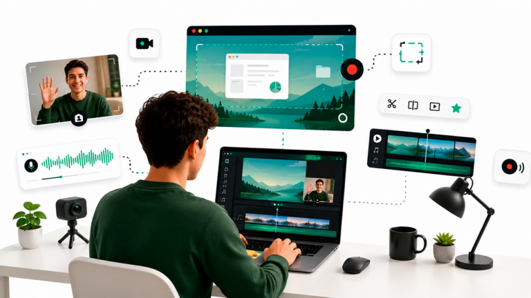 grabar la pantalla con capcut
