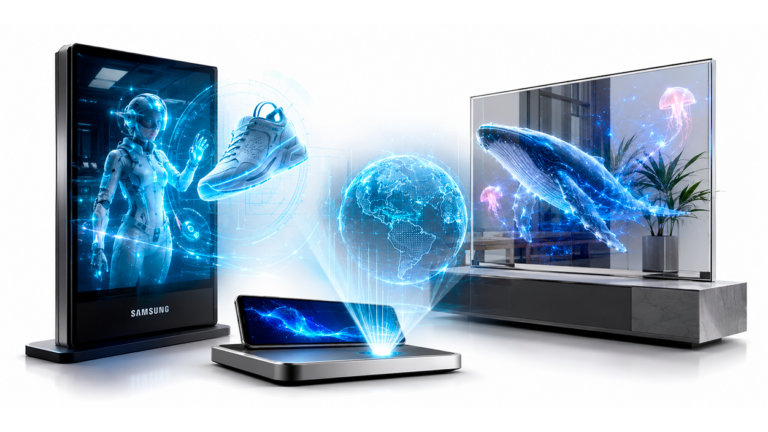 hologramas samsung