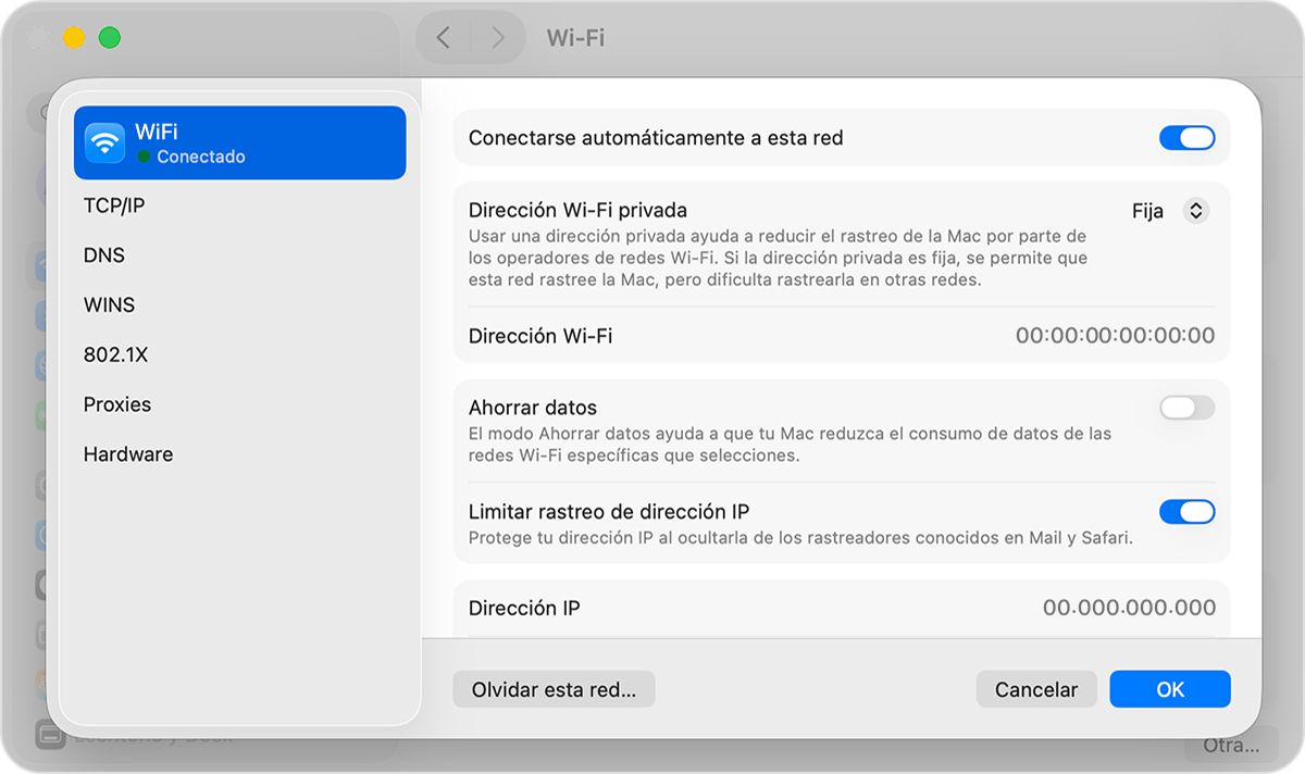 Privacidad y anuncios en iPhone