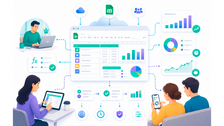 presupuestar en Google Sheets
