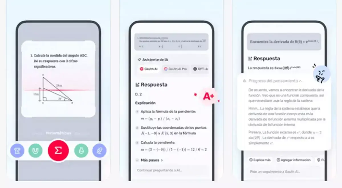 Resolver ejercicios con Gauth App para resolver ejercicios con Gauth