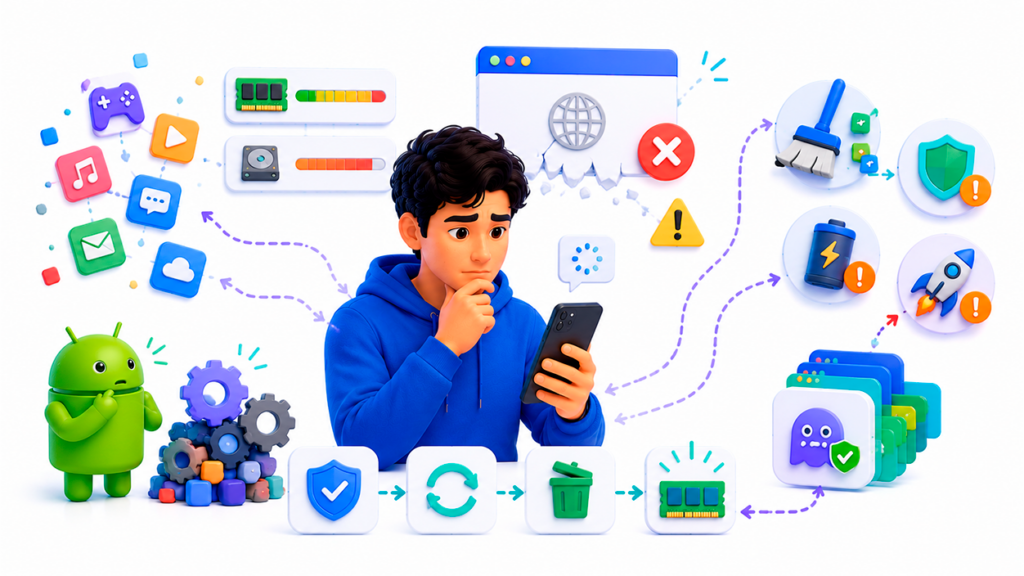 solucionar fallos de WebView y de Chrome