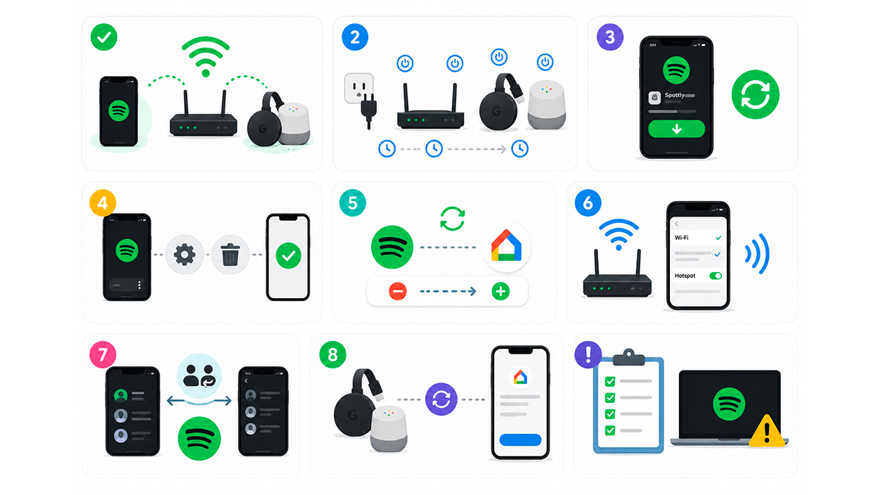 trucos para conectar Chromecast y Spotify