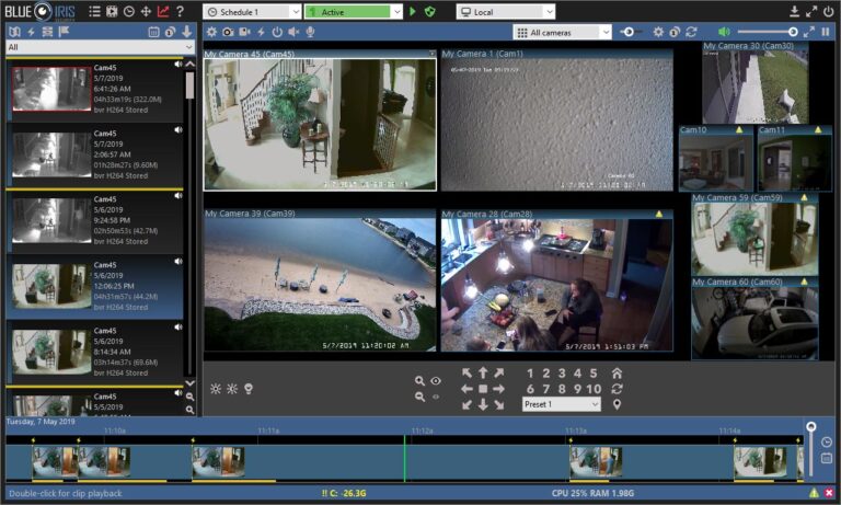 programas para cámaras de seguridad en PC