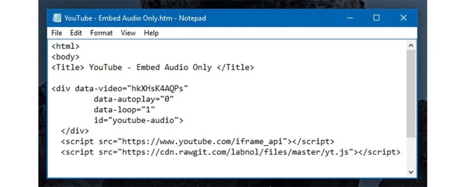 Implementación de audio Implementación de audio