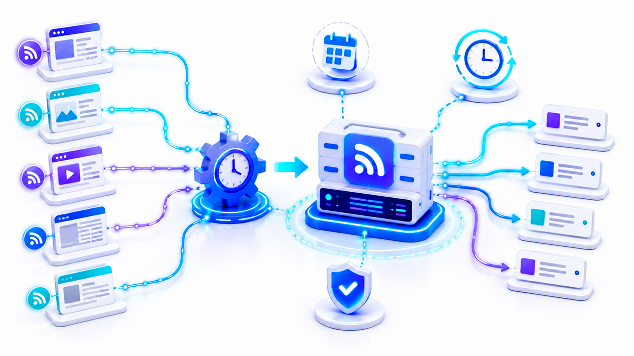 Cómo automatizar la descarga de artículos en FreshRSS