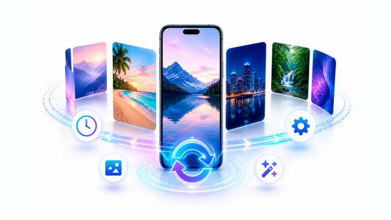 Cómo cambiar el fondo de pantalla automáticamente según la hora en Samsung y Android