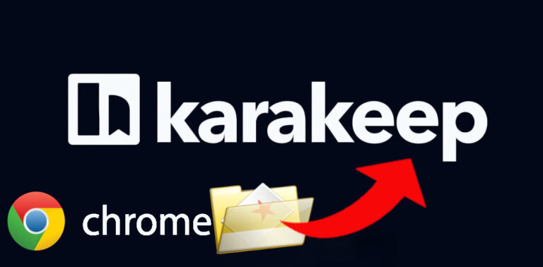 Cómo importar todos tus marcadores de Chrome a Karakeep
