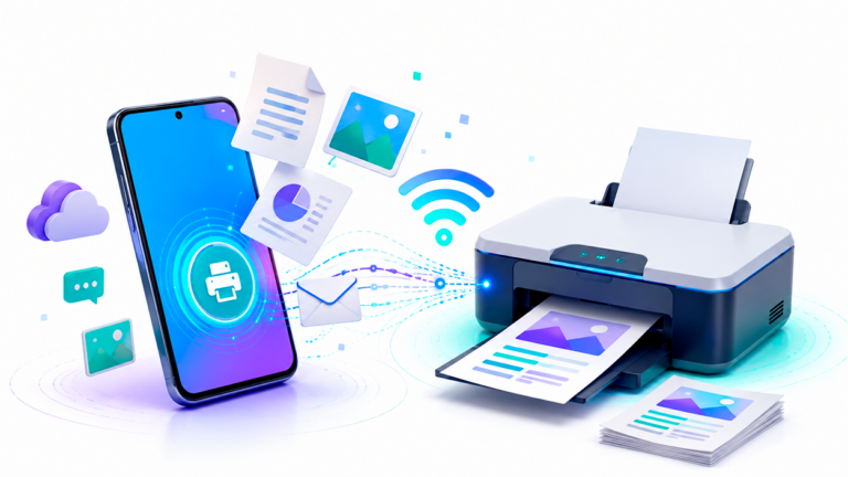 Cómo imprimir desde el móvil a una impresora WiFi