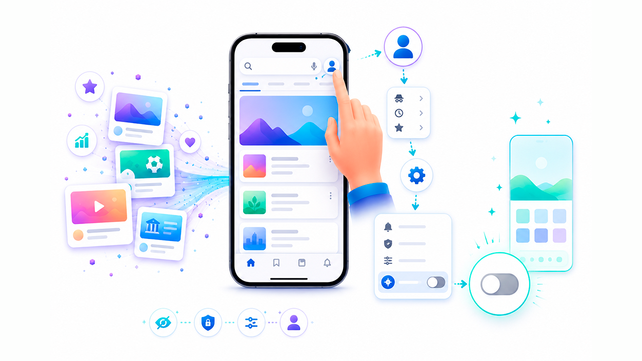 Cómo quitar el contenido de Discover en iOS