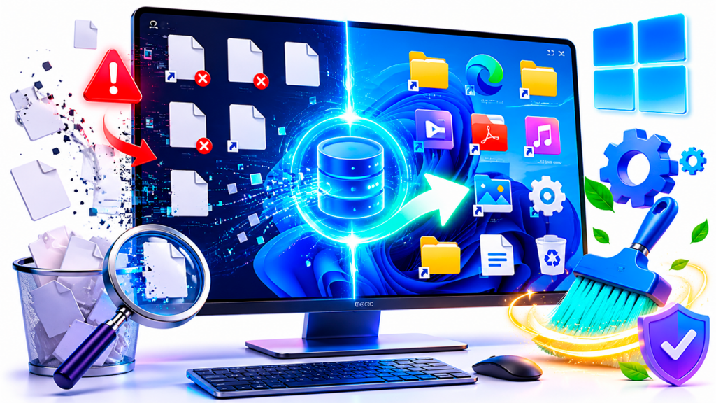 Cómo solucionar los iconos blancos en Windows