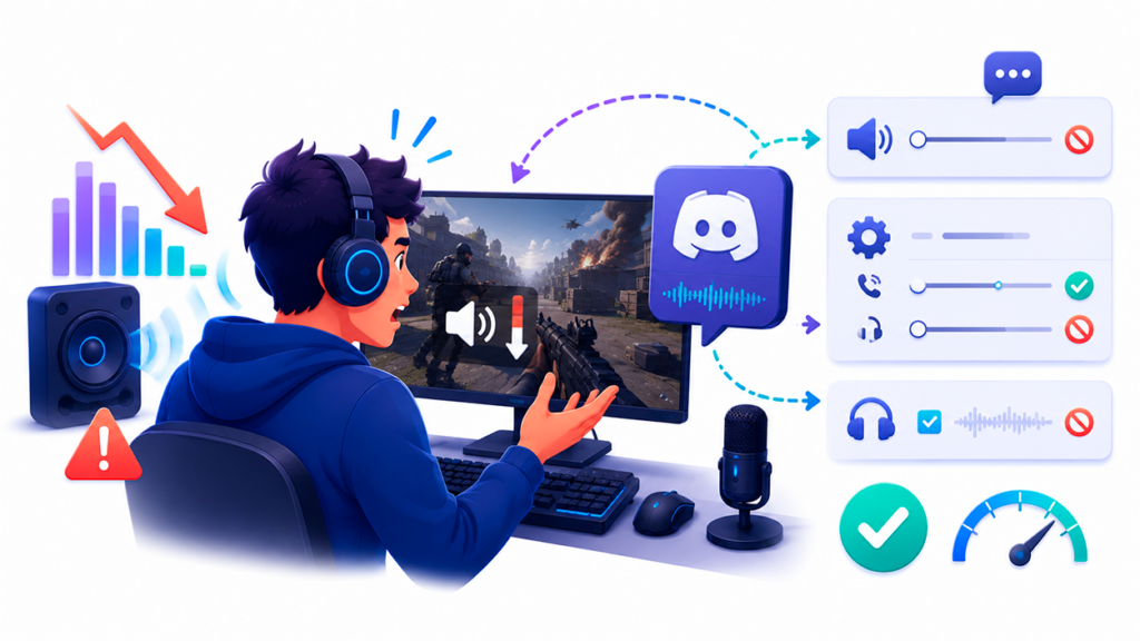 How to fix Discord lowering game volume