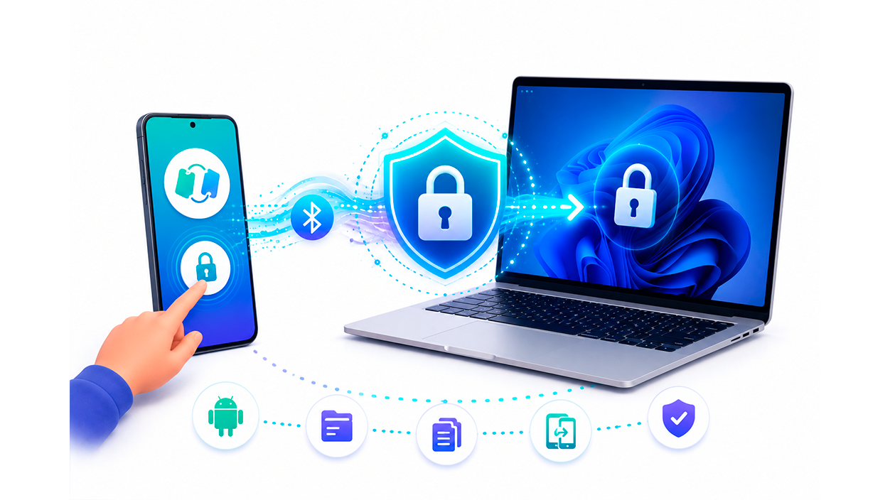 Conexión segura entre Android y Windows