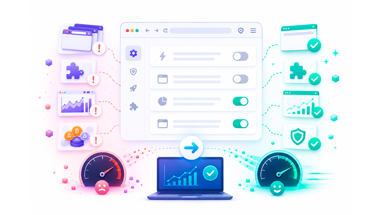Configurar Brave para reducir el consumo de recursos