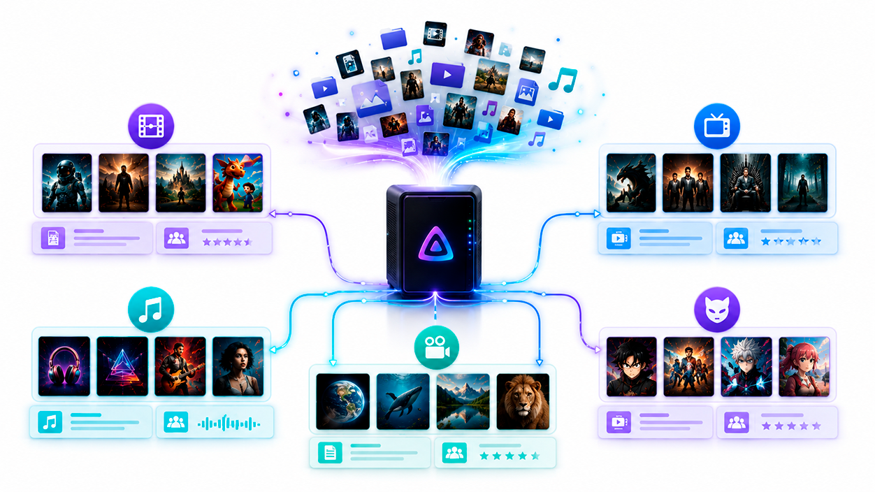 Configurar las bibliotecas de medios en Jellyfin