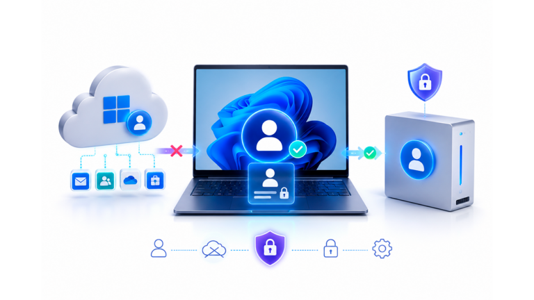 Creación de una cuenta local en Windows 11 sin necesidad de utilizar una cuenta Microsoft