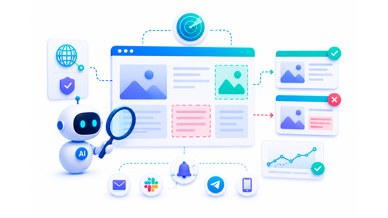 Detección inteligente de modificaciones en páginas web