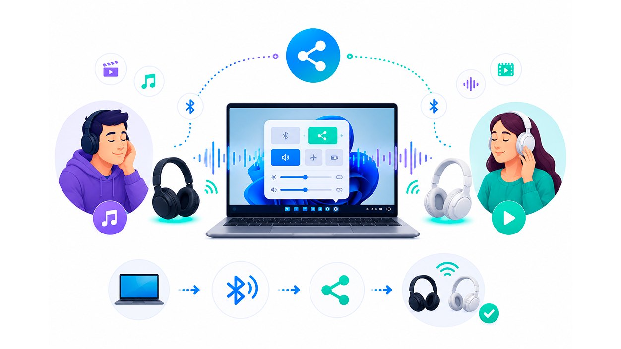 Guía paso a paso para activar la función Audio Compartido en Windows 11