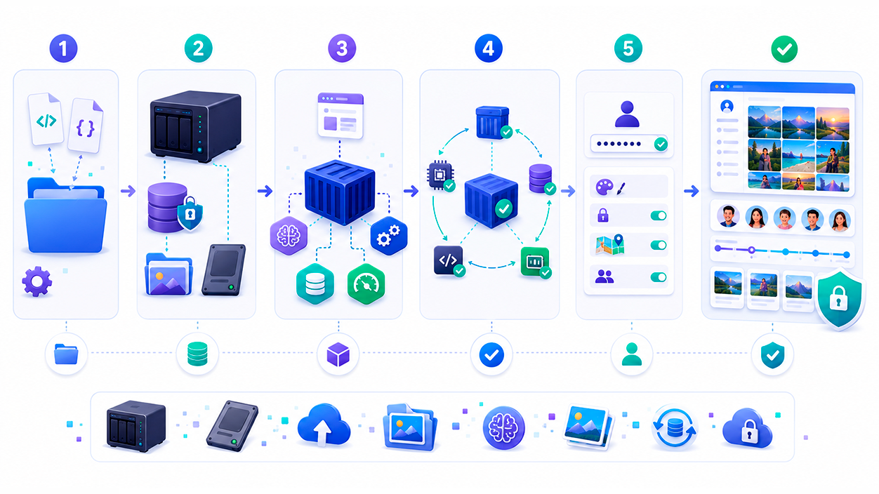 Instalación Immich paso a paso con Docker Compose