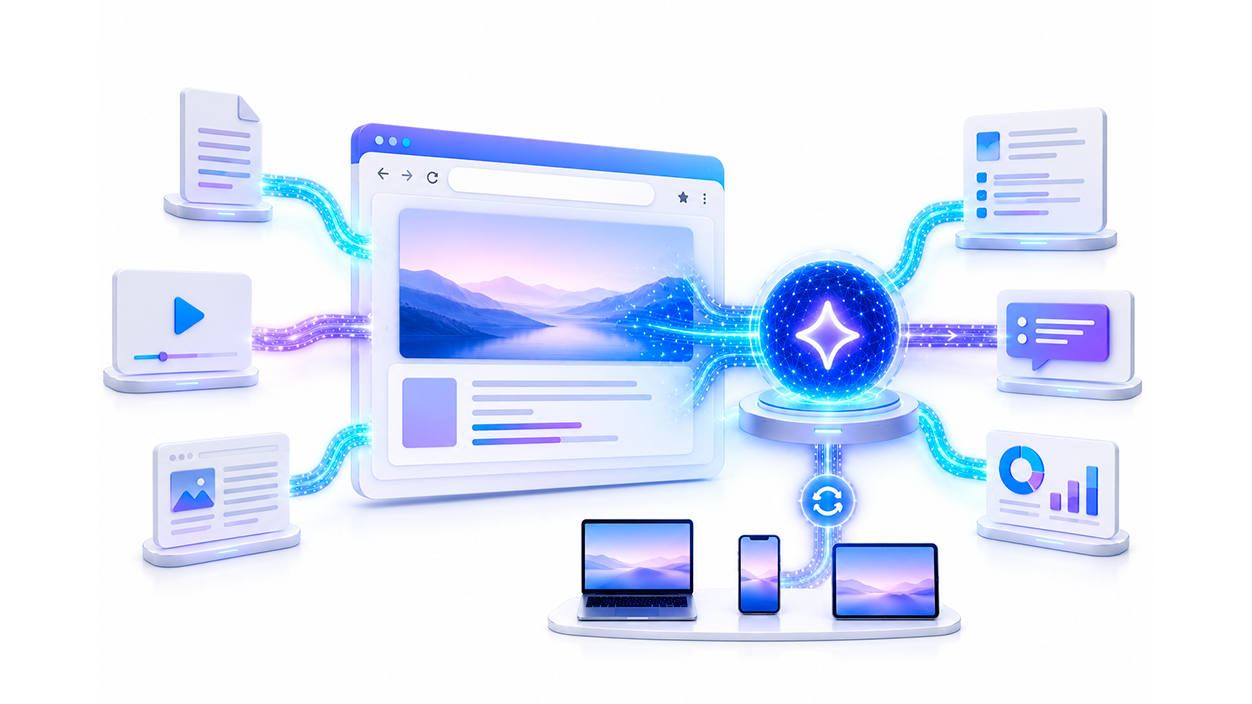 Integración de inteligencia artificial en un navegador moderno