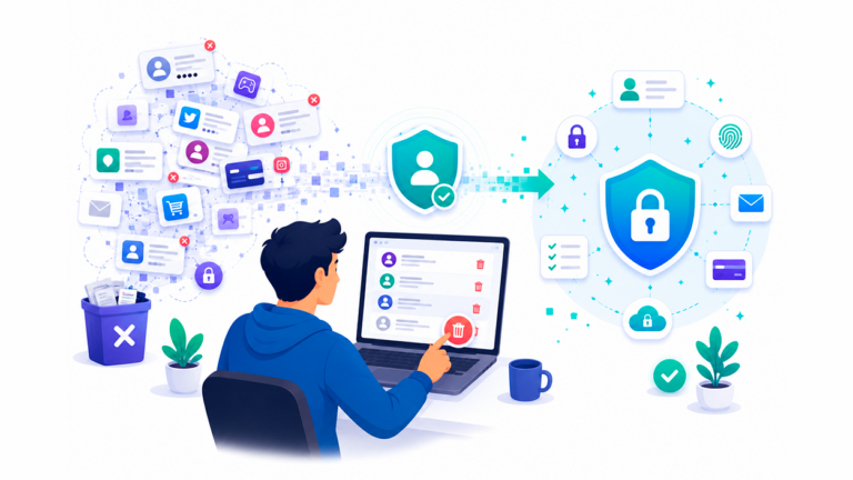 Localizar y Borrar Cuentas Antiguas en Internet